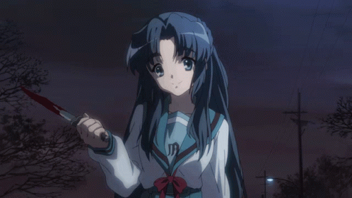 Yandere Knife GIF - Yandere Knife Cute GIFs