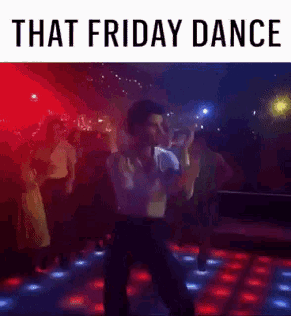 Friday Party Time Gif