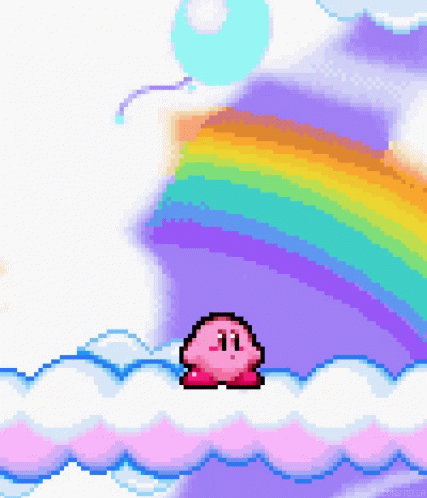Kirby Dance GIF - Kirby Dance VictoryDance - Discover & Share GIFs