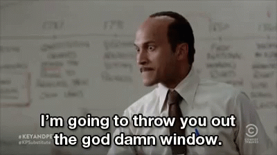 Image result for key and peele substitute teacher gif