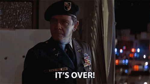 Its Over Done GIF - ItsOver Done Finished GIFs