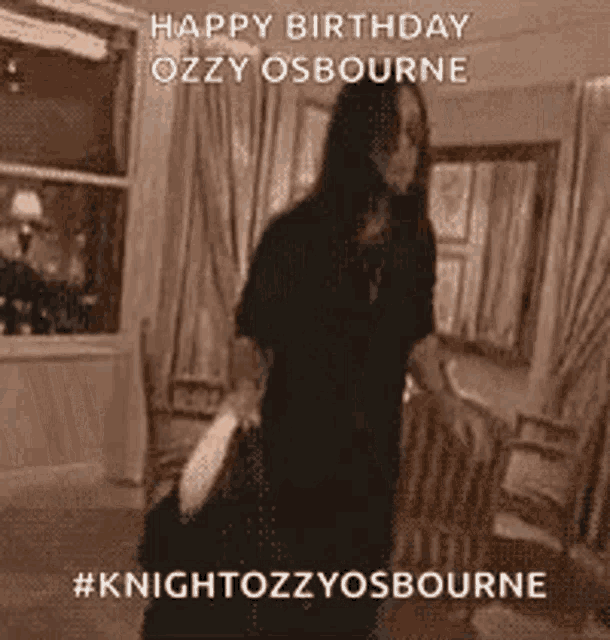 ozzy osbourne walking gif
