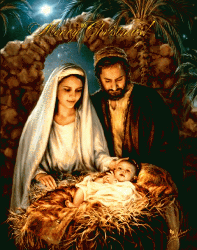 Baby Jesus Christmas GIF - BabyJesus Christmas HolyFamily - Discover & Share GIFs