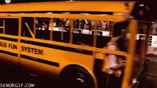 Bus School Bus GIF - Bus SchoolBus WhenYouGetACoolDriverForTheFieldTrip GIFs