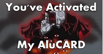 Hell Sing Alu Card GIF - HellSing AluCard - Discover & Share GIFs