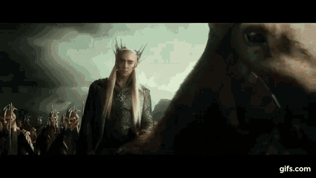 Thranduil Laser Eyes Gif Thranduil Lasereyes Thehobbit Discover Share Gifs