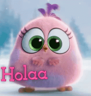 Hola GIF - AngryBird Hola HolaAmigos - Discover & Share GIFs