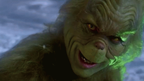 Evil Grinch Smile - The Grinch Who Stole Christmas GIF - Grinch Jimcarrey Smile - Discover & Share GIFs