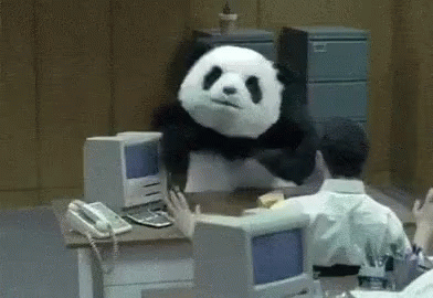 Angry Panda GIF - Angry Panda PandaCheese - Discover & Share GIFs