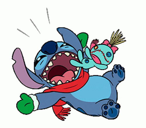 Stitch Laughing GIF - Stitch Laughing Playing - Discover & Share GIFs