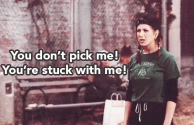 You Re Stuck With Me Gif Tuck Stuckwithme Dontpickme Discover Share Gifs