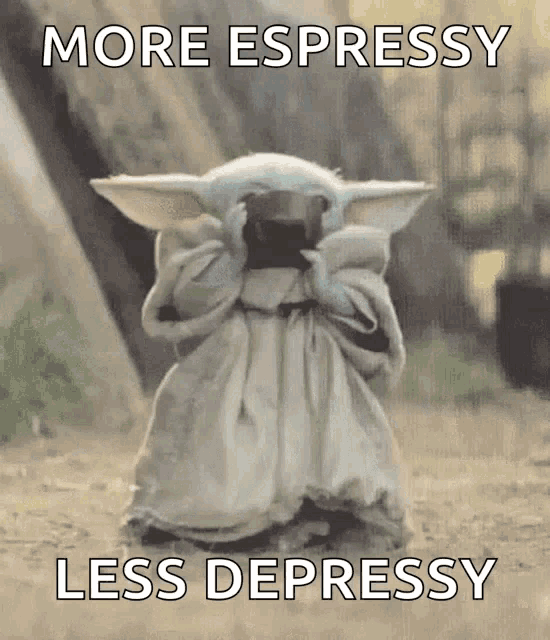 Baby Yoda Drink GIF - BabyYoda Drink Sip GIFs