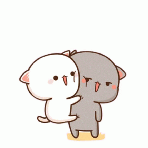 Peachcat Peachcat And Goma GIF - Peachcat PeachcatAndGoma Hug ...