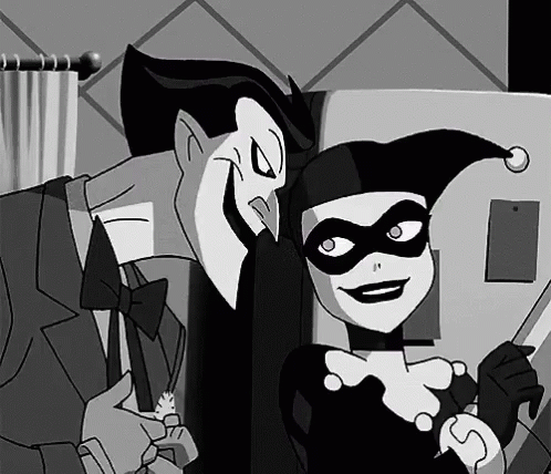 Harley Quinn Joker Kiss Gifs Tenor
