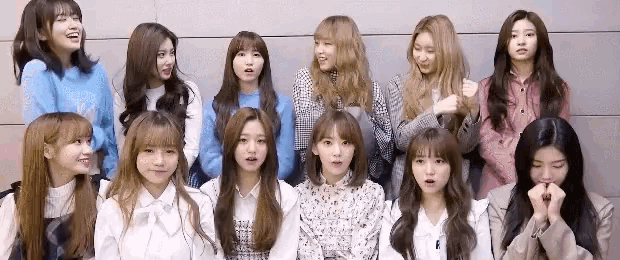 Iz One Hearts GIF - IzOne Hearts GroupPicture - Discover & Share GIFs