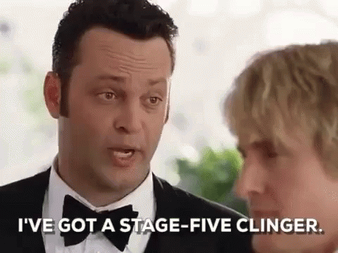 Stage Five Clinger Wedding Crashers GIF - StageFiveClinger WeddingCrashers Clingy GIFs
