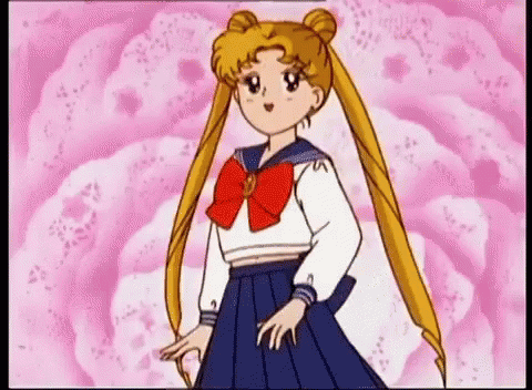 Sailor Moon Glad GIF - SailorMoon Glad Funny - Discover & Share GIFs