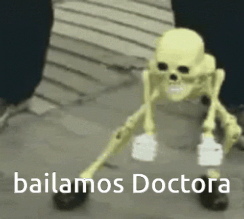 Bailamos Doctora Dance Doctor GIF - BailamosDoctora DanceDoctor Skeleton -  Discover & Share GIFs