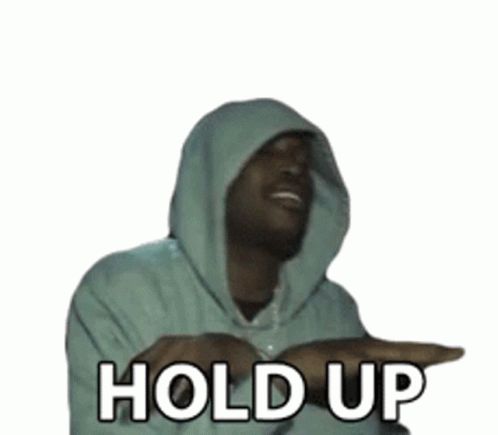 Hold Up Hold On GIF - HoldUp HoldOn OneSecond - Discover & Share GIFs
