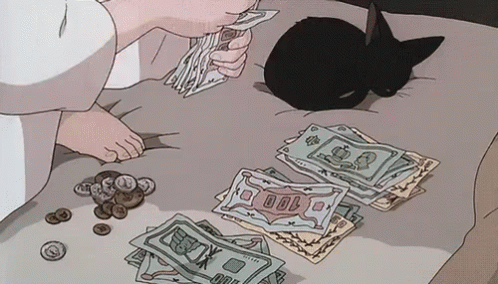 ¥ GIF - Money Anime - Discover & Share GIFs