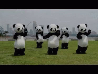 Panda Panda Dance GIF - Panda PandaDance Happy - Discover & Share GIFs