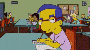 The Simpsons Millhouse GIF - TheSimpsons Millhouse Nod - Descubre ...