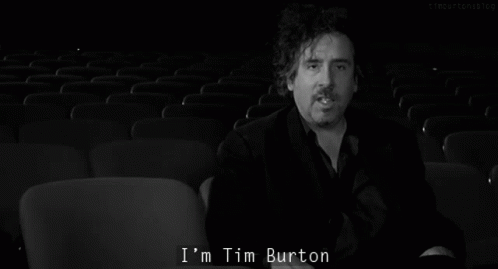 Resultado de imagem para Tim Burton gif