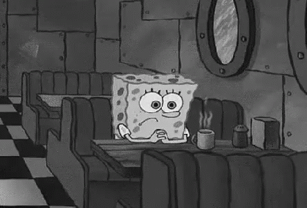 spongebob overthinking