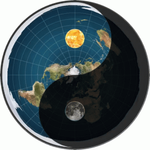 is the earth round or flat gif
