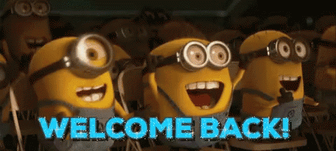 Welcome Back Minions GIF - WelcomeBack Minions - Descubre ...
