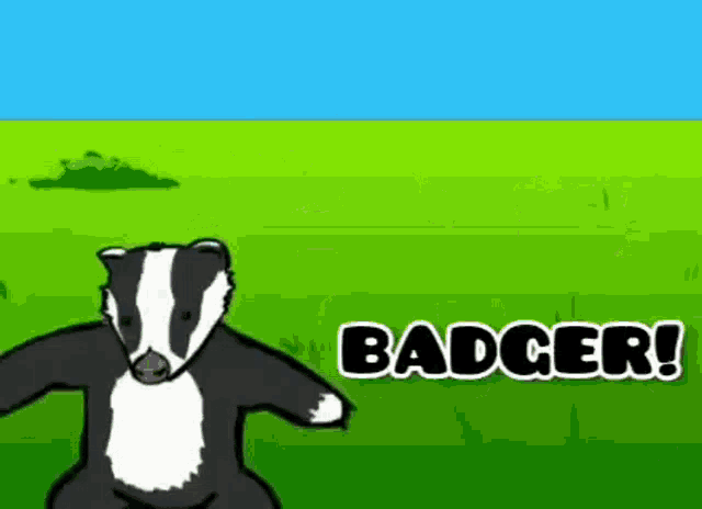 Happy Birthday Badger Gif