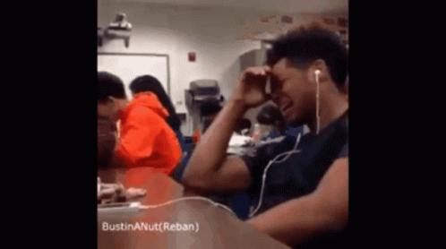 wallpapers Guy With Headphones Crying Meme headphones crying gif headphones crying sob discover share gifs