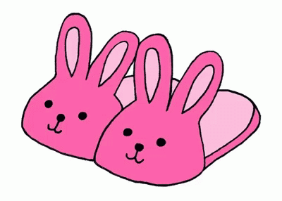 Bunny Slippers GIF - Bunny Slippers 