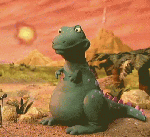 Dinosaur Relaxed GIF - Dinosaur Relaxed Laughing - Discover & Share GIFs