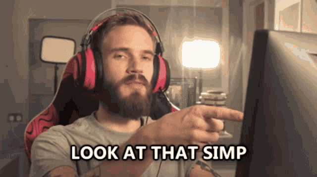 Pewdiepie Simp GIF - Pewdiepie Simp Meme - Discover & Share GIFs