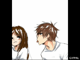 hehe cute couple gif