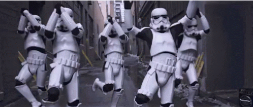 Star Wars Storm Troopers GIF - StarWars StormTroopers Dance GIFs