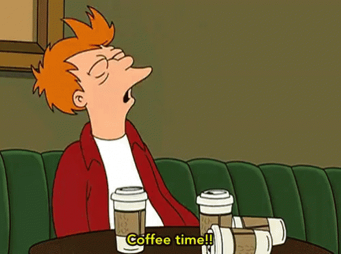 Futurama Fry GIF - Futurama Fry Coffee - Discover & Share GIFs