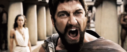 This. Is. Sparta! GIF - 300 Action Drama - Discover &amp; Share GIFs