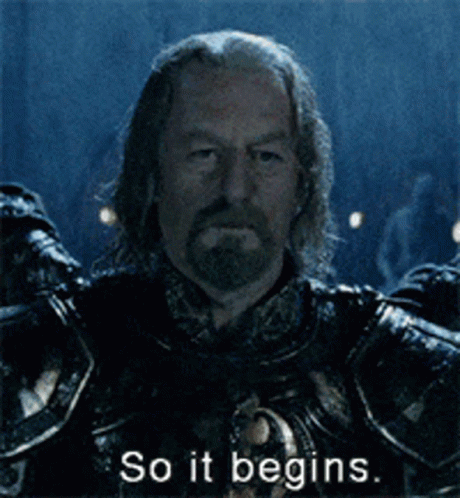 And So It Begins Lord Of The Rings GIFs | Tenor