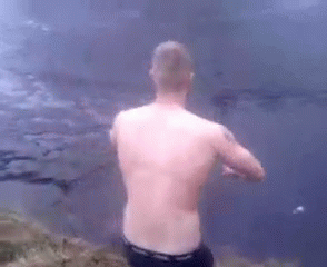 Normal GIF - Ice Swim Jump - Discover & Share GIFs