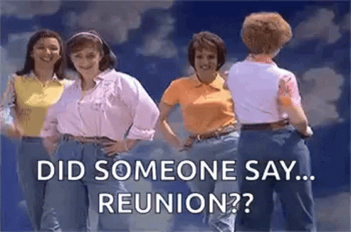 Image result for reunions gif