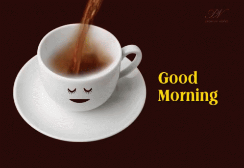 good morning coffee gif
