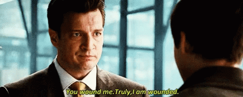 Nathan Nathan Fillion GIF - Nathan NathanFillion Wounded - Discover & Share  GIFs