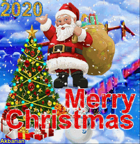 2020 Merry Christmas GIF - 2020 MerryChristmas ChristmasTree - Discover & Share GIFs