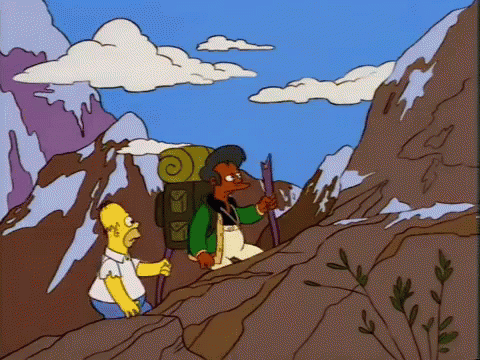 Homer And Apu GIF - Homer Apu TheSimpsons GIFs