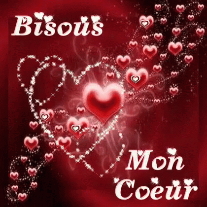 Bisous Mon Coeur GIF - MonCoeur MonCœur Bisous - Discover & Share GIFs