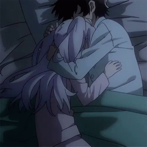 Anime Couples GIF - Anime Couples Hugging - Discover & Share GIFs