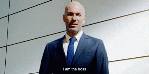 Zidane Zinedine Zidane GIF - Zidane ZinedineZidane IAmTheBoss - Discover &  Share GIFs