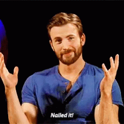 Nailed It Chris Evans GIF - NailedIt ChrisEvans Hot - Discover & Share GIFs